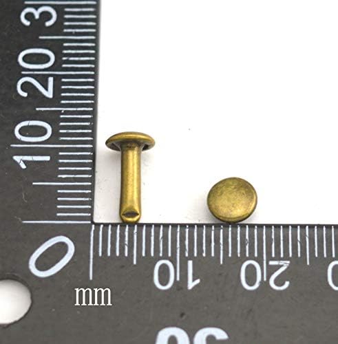 Wuuycoky bronze bronze tampa dupla fascinante de couro tubular preto tampa 8 mm e pacote de 10 mm de