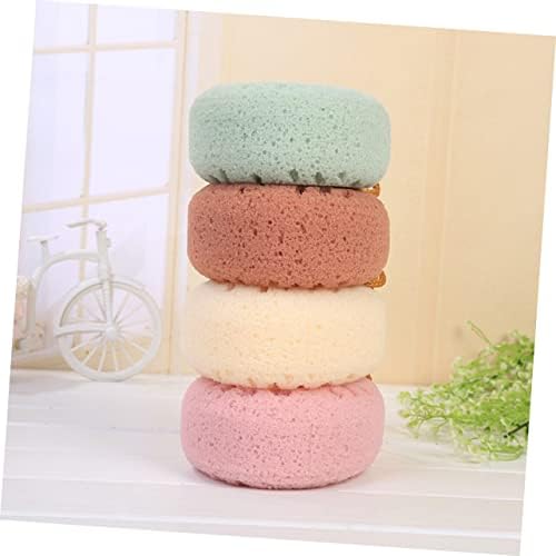 2pcs de esponja natural esponja de esponja natural esfoliando toalhas esponjas de esponja de pó de esponja macia