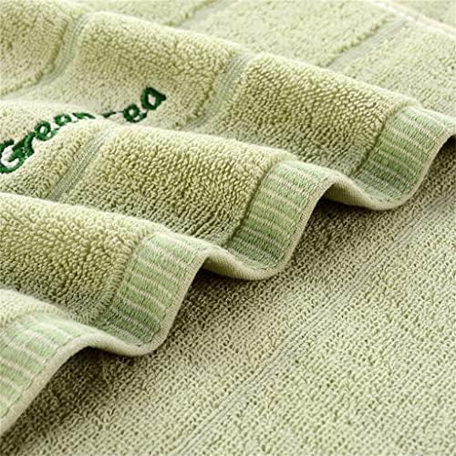 Czdyuf 3 peças Toalhas de toalhas de banheiro letras bordadas de algodão Toalhas de praia simples