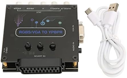 RGBS VGA SCART para YPBPR Converter para SFC, para Gênesis, para N64, para PlayStation 1, para PlayStation