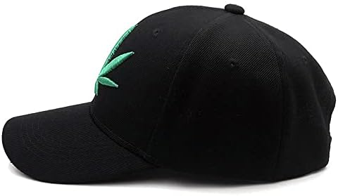 Maconha Folha de Baseball Cap maconha de maconha Snapback Hat Ajustable