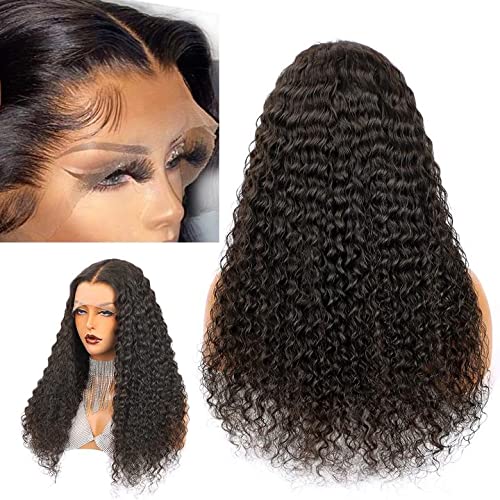 Vinuss 13x6 HD Perucas de cabelo dianteiras de renda transparente para mulheres negras, cabelos humanos