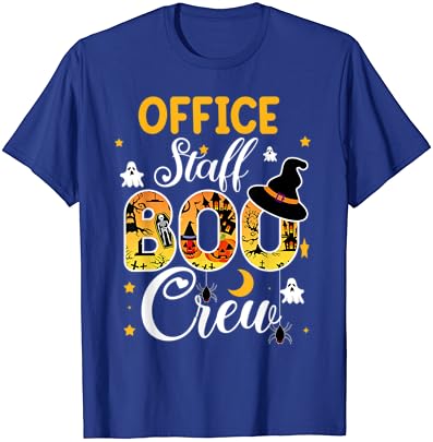 Equipe de funcionários da equipe de escritório boo t-shirt de figurino combinando de Halloween engraçado