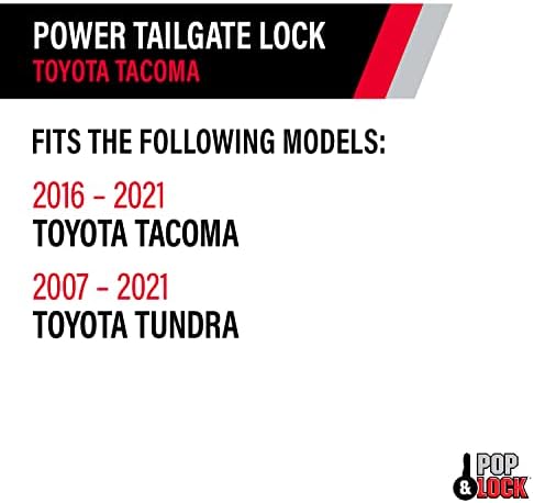 Pop & Lock PL8535 Lock de porta traseira elétrica para Toyota Tundra