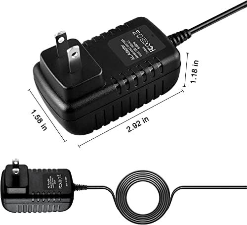 Adaptador de energia AC DC de Guy-Tech Compatível com Husky Black & Decker Jump-Starter Vec012POB VEC270MG