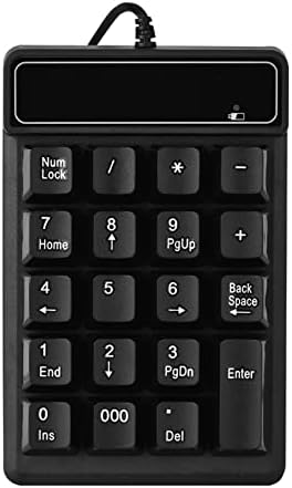 Lmoling de 1,5m / 5ft USB com teclado numérico, teclado numérico com fio, teclado numérico, teclado numérico