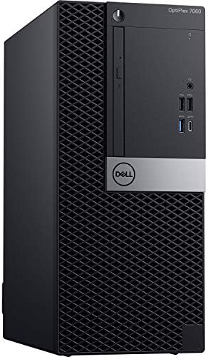 Dell Optiplex 7060 Mini Tower | Intel Quad Core i3-8300 3,7GHz | Memória de 4GB DDR4 16GB Optane | 500