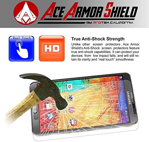 Protetor de tela resistente à blindagem da Ace Armour Shield para o Sony Xperia C4 LTE com garantia