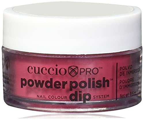 Cuccio Color Powder Polishine - laca para manicure e pedicure - pó altamente pigmentado que é finamente moído -