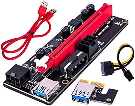 Connectores mais recentes Ver009 USB 3.0 PCI -E RISER VER 009S Express 1x 4x 8x 16x Adaptador de placa RISER