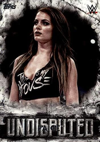 2018 TOPPS WWE Undisputed 32 Paige Wrestling Trading Card