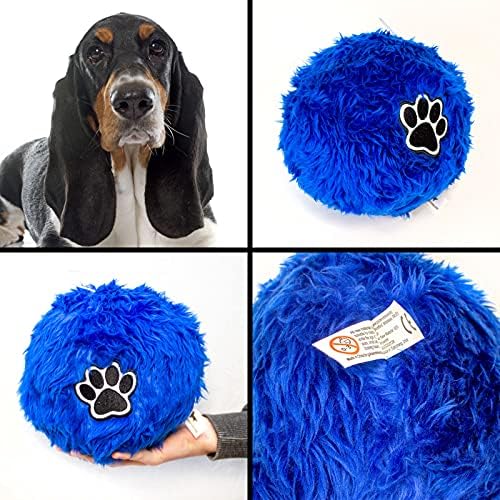 Bola de tamanho grande macio e macio para Basset Hound Dogs