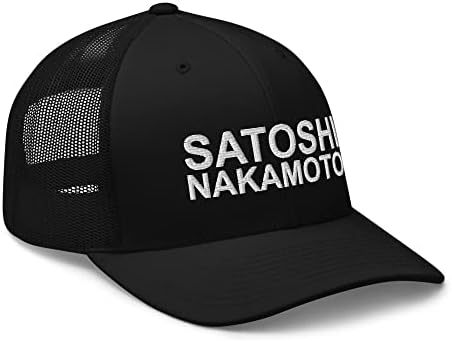 Satoshi Nakamoto Chapéu, Cap de malha bordados, chapéu Satoshi, chapéu de bitcoin, várias cores