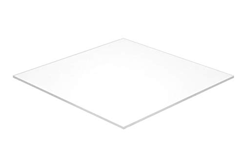 Folha de placa de espuma PVC Falken Design, branca, 12 x 12 x 1/4