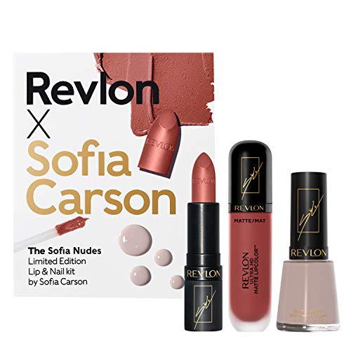 Revlon x Sofia Carson Kit de maquiagem - The Sofia Nus, 3 contagem