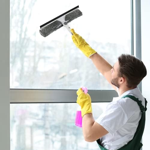 Squeegee para limpeza de janelas | Squeegee e lavador de 14 Largura | Ferramenta de lavagem de lavar janelas