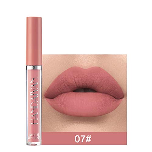 Base labial de alteração de cor Base à prova d'água 2.5ml Lip Long Womens Liquid Gloss Lipstick