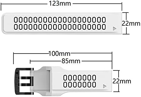 Tiras de faixa de relógio inteligente Cekgdb para Garmin Fenix ​​7x, Fenix ​​6x, 3HR, Fenix ​​5x, Descent