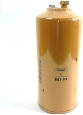 Elemento do filtro de combustível 438-5386 Separador de água de óleo compatível com lagarta 313d2 312d2