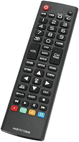 New AKB73715608 Remote Control fit for LG LED LCD HDTV & Plasma HDTV 32LH500B 32LN520B 32LN5300 32LN530B
