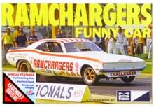 Habilidade 2 kit de modelo Dodge Challenger Ramchargers Funny Car Legends of the Quarter Mile 1/25 Scale