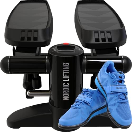 Mini Stepper - pacote preto com sapatos megin tamanho 12 - azul