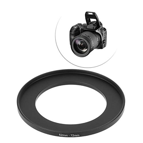 52 mm a 72mm de metal de metal anéis Adaptador de lentes Filtro da câmera Acessórios de ferramentas