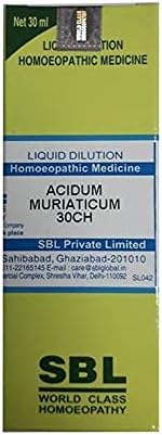 Diluição Sbl Acidum Muriaticum 30 CH