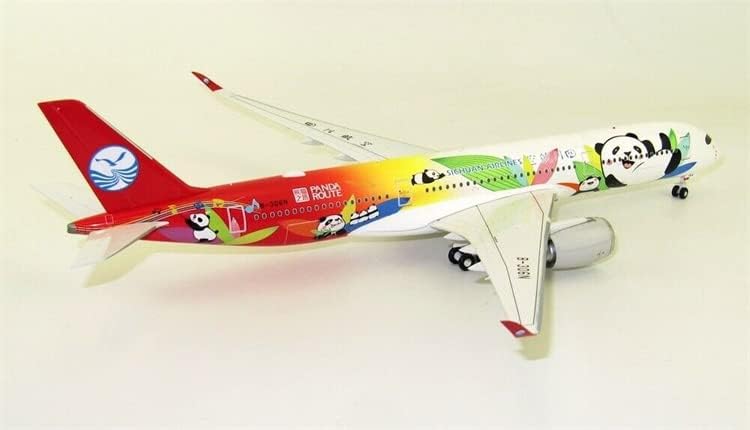 AFFIGLE 200 SICHUAN AIRLINES AIRBUS A350-900 PANDA ROATE PARA LIVERTIDADE B-306N com Stand Limited Edition