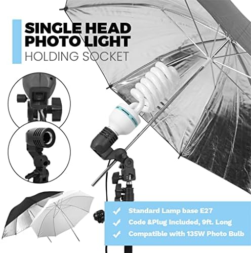 FZZDP Photo Studio LED LUZ SOFTbox Kit contínuo 2x3M Fundo de fundo 60 cm Board Umbrella 2m Tripé para