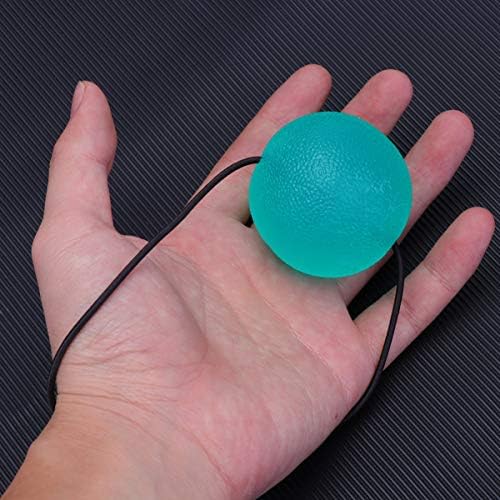 Besportble 2pcs Grads de mão Bolas de fortalecimento Bolas de garra de dedo Bolas de exercícios com espremer