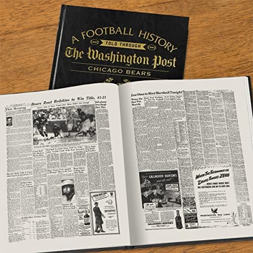 Presentes de assinatura Livro personalizado de história do futebol - Presente de fãs de esportes - uma