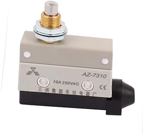 X-DREE AC 250V 10A Montagem do painel Micro-Switch Az-7310 (Microinterruttore attuatore Um pistone con Montaggio