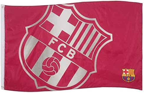 FC BARCELONA Official Soccer Gift 5x3ft Crest Body Flag