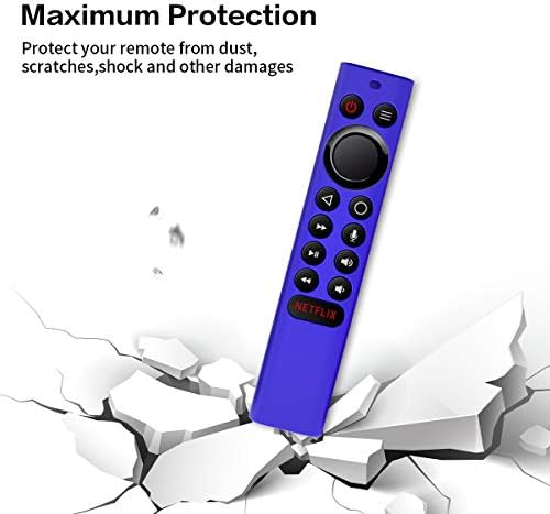 Woocon 2pcs Silicone Protective Cover para NVIDIA Shield TV Pro/4K HDR Remote Controller Series, leve peso
