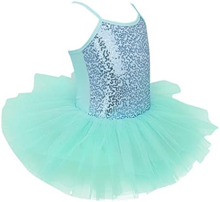 Venjoe Little Girls Camisole Ballet Tutu Dress Skirted Leotard Ballerina Dança Demente Fantas Clears
