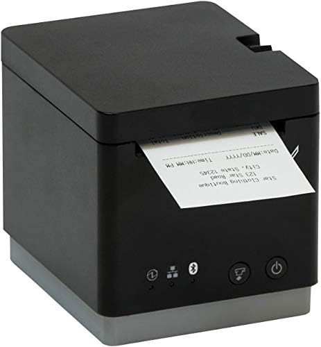 Star Micronics MC -PRINT2 MCP21LB Impressora de recebimento de POS de 2 polegadas com CloudPrnt, Black - USB -B,