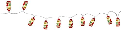 XIOS 2022 Christmas Snowman Luzes de cordas LED String Decorativa luz