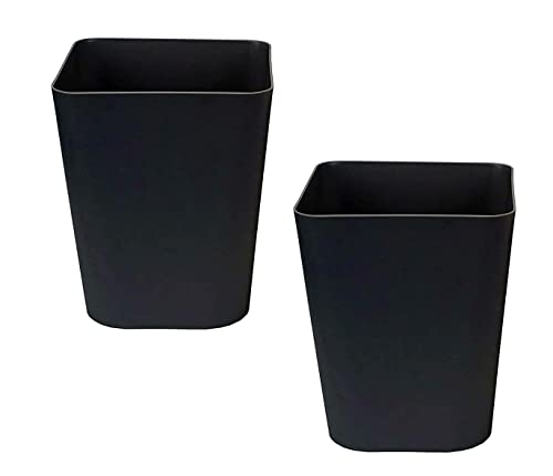 Xiaoxgxf 2 pcs 1,6 galão Pequeno lixo pode mini lata de lixo de lixo para o banheiro do escritório da cozinha