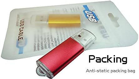 10pcs/saco de alta velocidade pendrive usb flash drives metal polegar USB 2.0 Use o disco USB na tecla