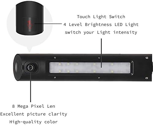 Longjoy Digital Portable rotativo para toda a dimensão USB Câmera de documentos LV-1 LV-1020