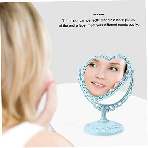 Veemoon Desktop maquiagem espelho portátil espelho portátil espelho maquiagem espelho montado na parede espelho