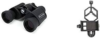 CELESTRON UPCLOSE G2 7X35 PORRO Binocular 71250 com adaptador básico de smartphone 1.25