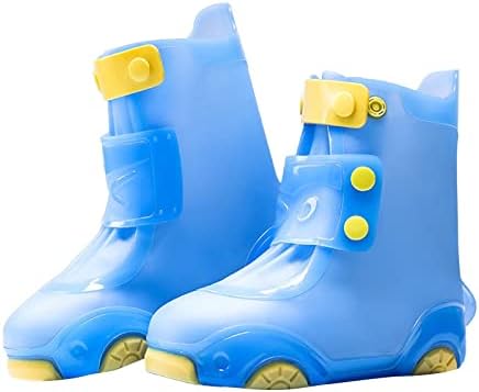 Tampas de sapatos de chuva | Capas de sapatos de botas de chuva para meninos e meninas | Galoshes reutilizáveis