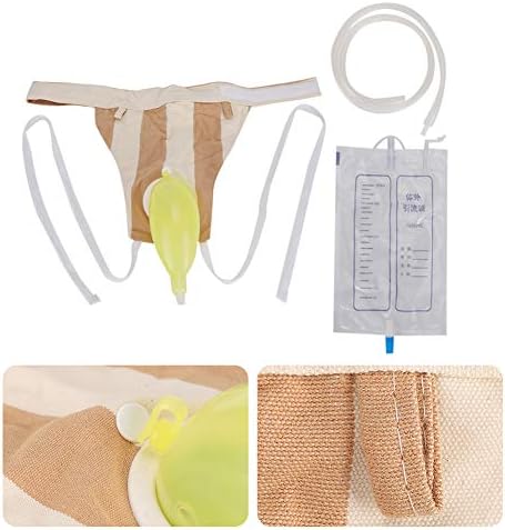 Cateteres de preservativo de Yosoo, sacos de urinol de cateter externos Dispositivos de urina portátil