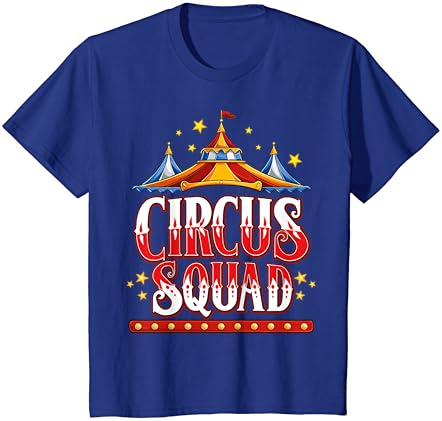 Circus Squad Evento Carnaval Party Birthday Party Theme Show T-Shirt