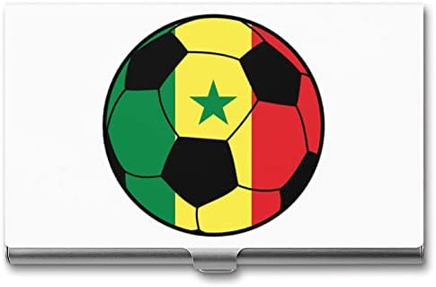 Senegal Soccer Business Id Card Titular Silm Case Profissional Metal Name Card Pocket Pocket