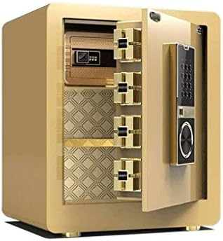 Zlxdp cofres armário de senha de impressão digital Caixa de depósito anti-roubo oculta todos os cofres da