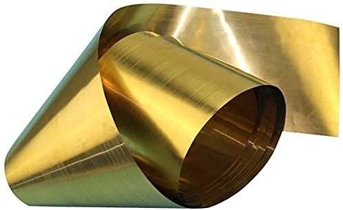 Folha de cobre Nianxinn Folha H62 Brass Metal Folha de folha de papel alumínio Rolo de materiais de metalas de