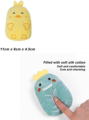 Ko Grupo Cartoons fofos Catnip Banana - Toy Cat Toy Cute Soft Products Conjunto de 6pcs para cachorrinho de cachorro gatinho dentes macios